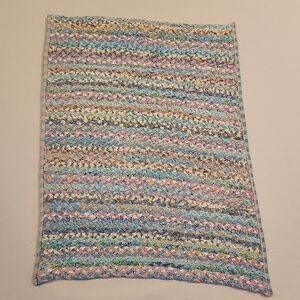 Pastel Braided Accent Rug